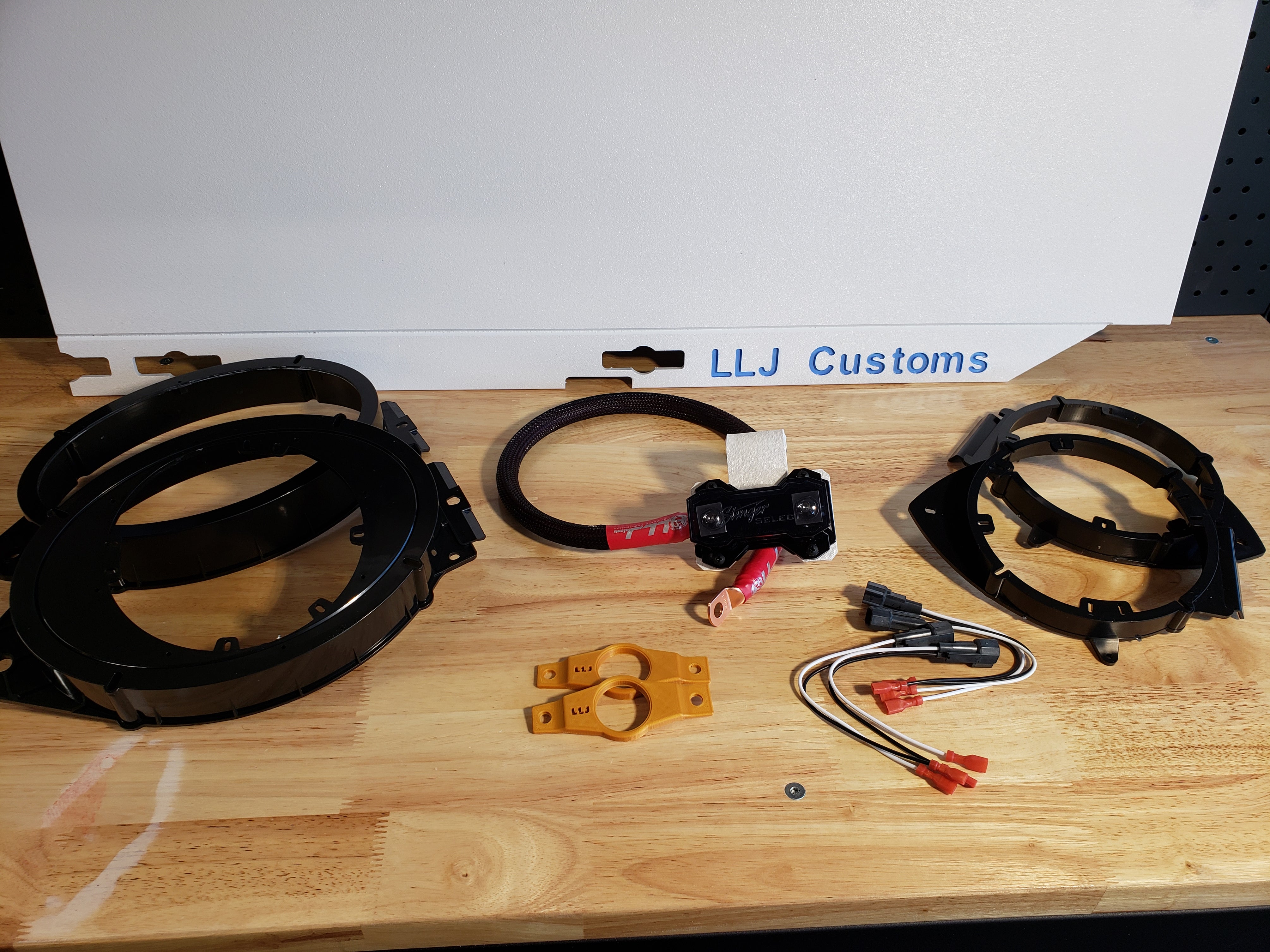 LLJ Dash Tweeter adapters — LLJ Customs Car Audio Fabrication