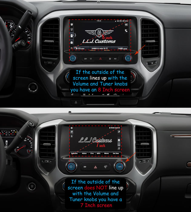 2014-2018 GM/GMC vehicles with 8" or select 4" screen's (Without Bose) Base Connector