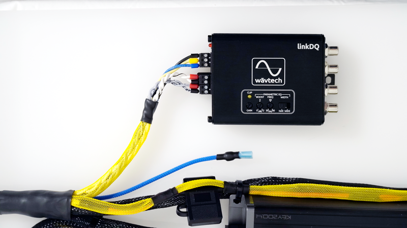 KICKER KEY GX200.4Pluse Elite S.I.K Audio Harness Kit