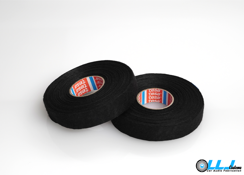51608  Tesa 15mm x 25m Cable Adhesive Cloth Fabric Wiring Loom Harness Tape